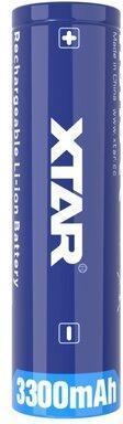 Actual product image Xtar 3300mAh 3.6V 18650 battery with PCB (1 pcs., A, 3300 mAh)
