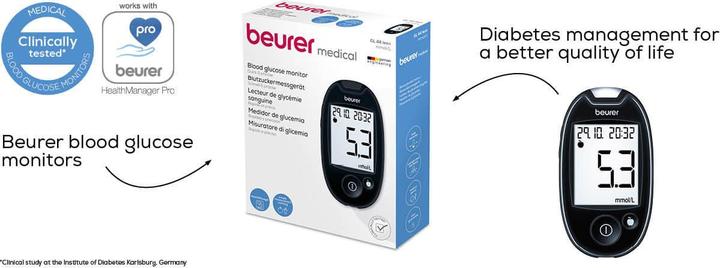 Image du produit Beurer Gl44 (Glucomètre)