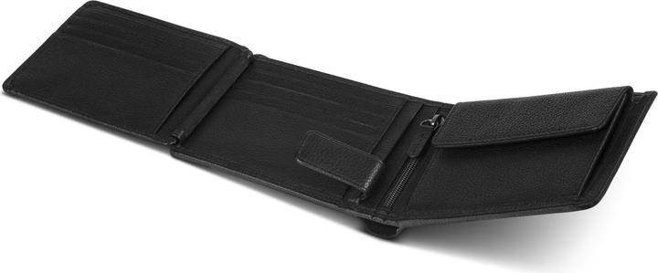 Actual product image Police Geldbörse RFID Leder 12 cm ausklappbar mit Reissverschlussfach