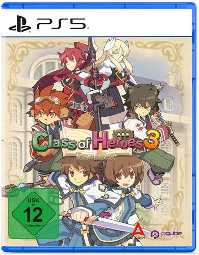 Produktbild Pqube Class of Heroes 3 Remaster PS-5 (PS5, DE)