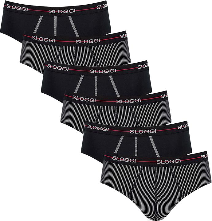 Image du produit Sloggi Pack de 6 slips midi Start (S, paquet de 6)