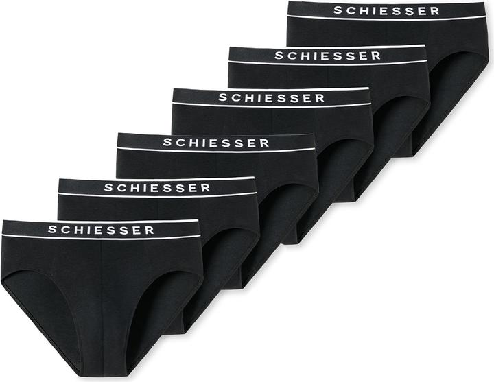 Produktbild Schiesser 6er Pack 95/5 Organic Cotton Rio Slip / Unterhose (XL, 6er Pack)