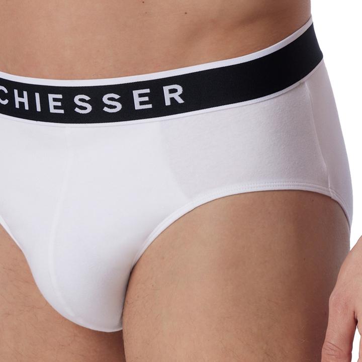 Actual product image Schiesser Pack of 6 95/5 Organic Cotton Rio Briefs / Underpants (XXL, pack of 6)