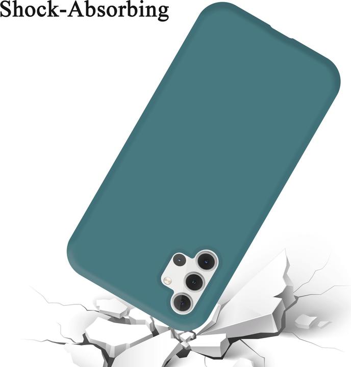 Productafbeelding Cadorabo TPU Liquid Silicone Case Cover (Samsung Galaxy A32 5G)