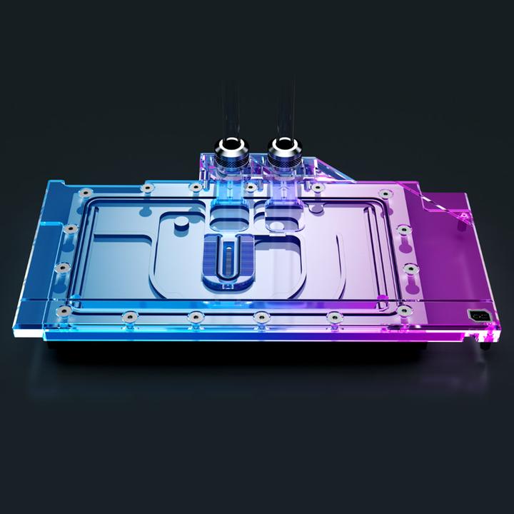 Produktbild Alphacool Eisblock Aurora GPX-N RTX 3090 Ti Suprim X mit Backplate - Acryl + Nickel