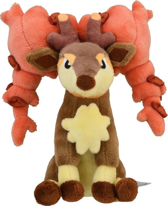 Immagine prodotto Pokémon Peluche Sawsbuck (forma autunnale) Cuties seduto - 15,5 cm (15.50 cm)