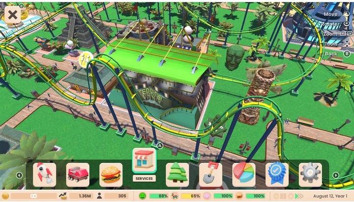 Produktbild Atari RollerCoaster Tycoon Adventures - Deluxe (Switch, DE)