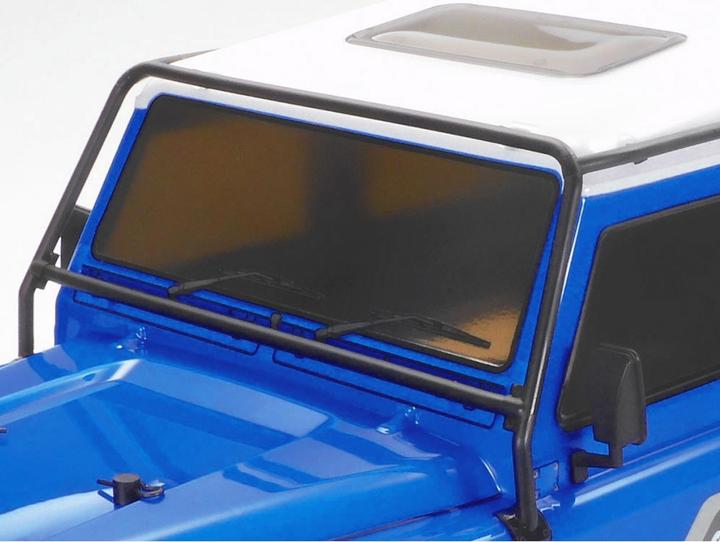 Actual product image Tamiya Land Rover 90 Defender LBlue (Painted) CC-02 (Kit)
