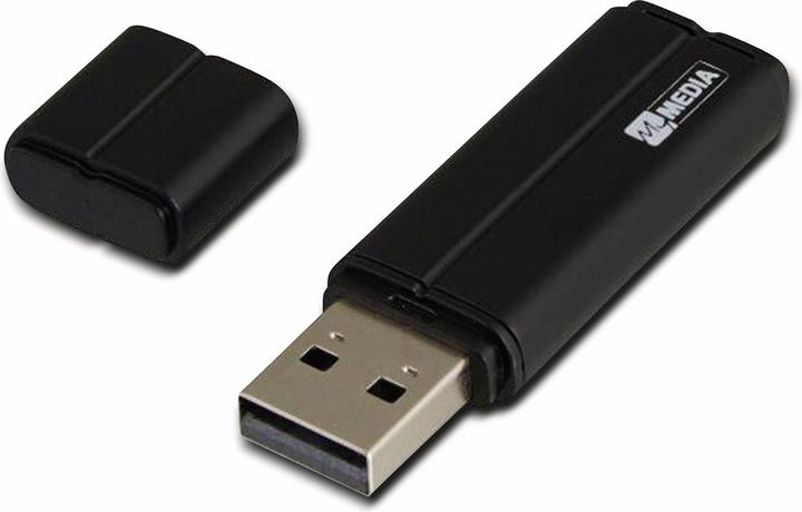 Image du produit MyMedia Clé USB 2.0 64 Go, noire (64 Go, USB-A, USB 2.0)