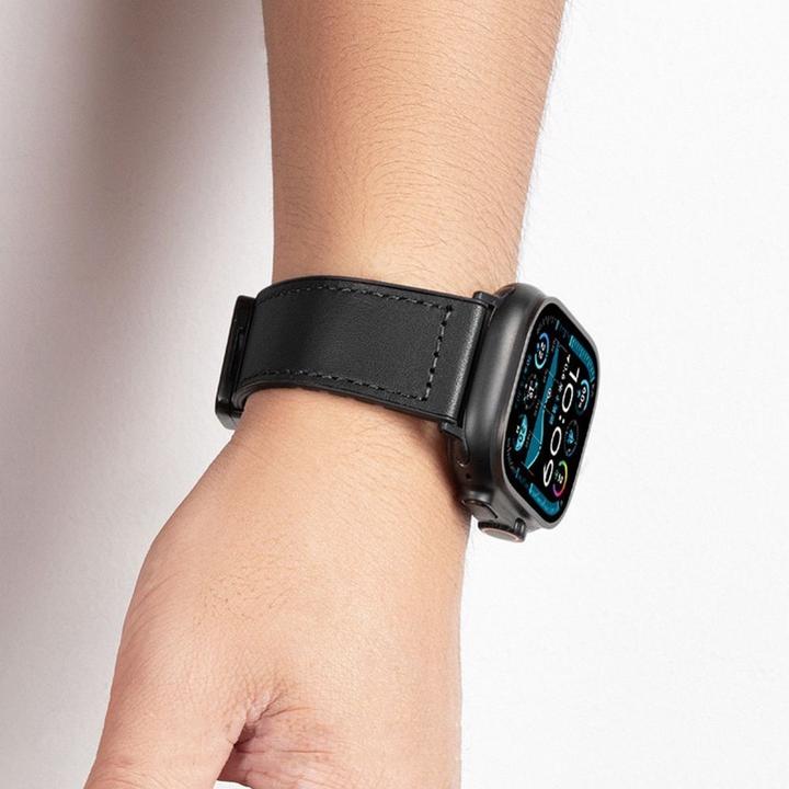Actual product image Forcell Strap F-DESIGN FA21 eco leather strap for APPLE Watch 38 / 40 / 41 mm brown (Eco-leather)