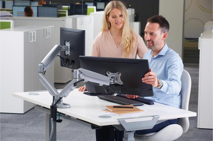 Produktbild Fellowes Eppa Doppel Monitorarm (Tisch, 30")