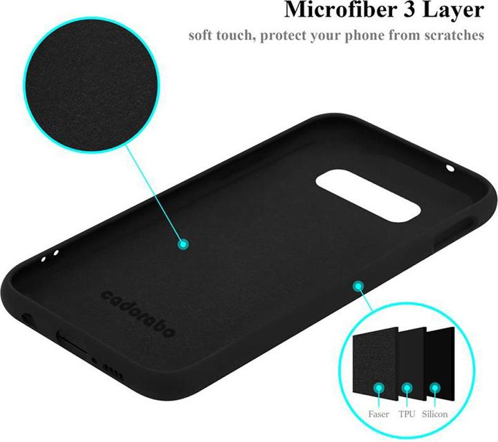 Actual product image Cadorabo TPU Liquid Silicone Case Cover (Samsung Galaxy S10e)