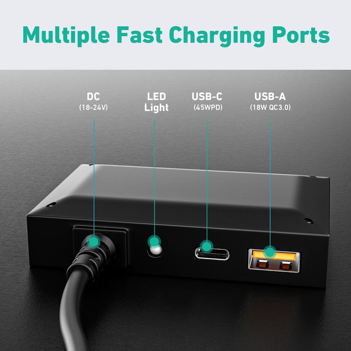Actual product image Aukey PowerHelio Y100 (100 W, 3.80 kg)