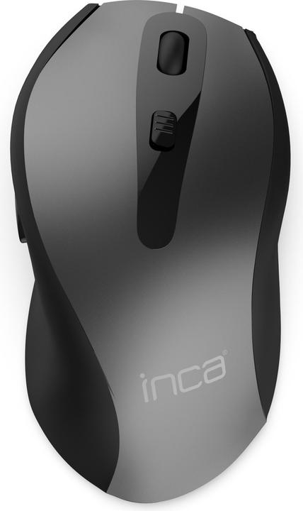 Actual product image Inca Mouse IWM-505 Wireless, Ergo., 1600 DPI, Laser, SW retail (Wireless)