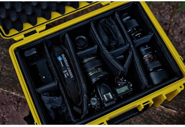 Actual product image bwh suitcase compartment division for outdoor suitcase 3000 variable, padded, washable  padded Kof (Photo backpack)