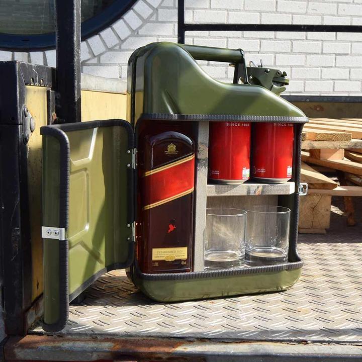 Actual product image JTI Minibar, vintage canister - green (Bar strainer)