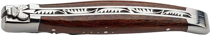 Produktbild Fontenille Pataud Laguiole Messer TRADITIONAL DAMAST, rostfreier Rosendamast, Eisenholzschalen, Ede