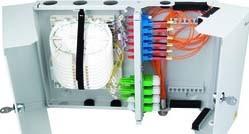 Actual product image Telegärtner Fibre optic modular wall distributor SAM-SE