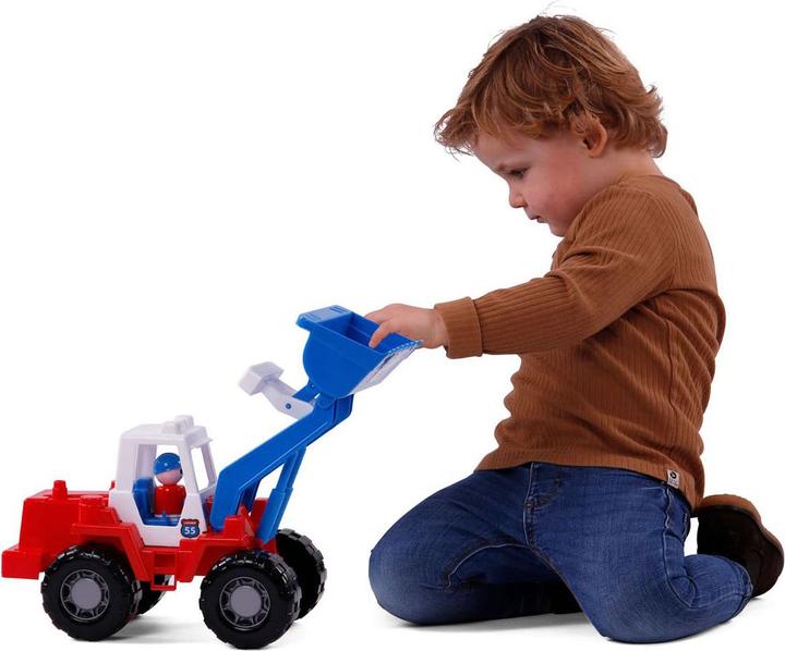 Actual product image Polesie Cavallino excavator with play figure