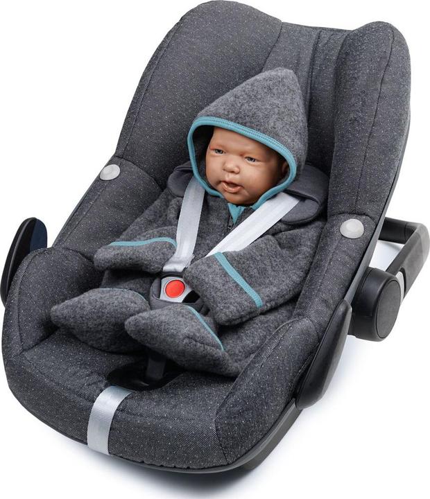 Produktbild Liebes von Priebes BIO Merinowollefleece Overall Henry (74, 75, 80)