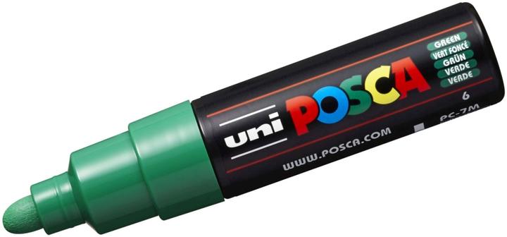 Actual product image Posca Medium marker PC-7M (Green, 5.50 mm, 1 x)