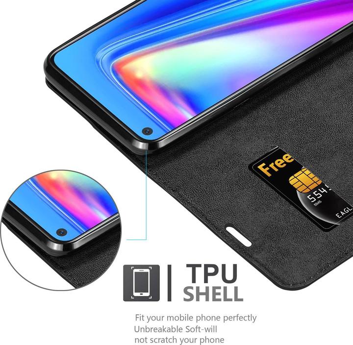 Productafbeelding Cadorabo Boek Onzichtbare Magneethoes (Realme 7)