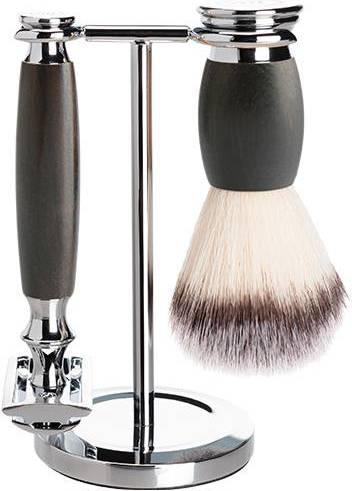 Produktbild Mootes Rasierhobel-Set Butterfly Ebenholz