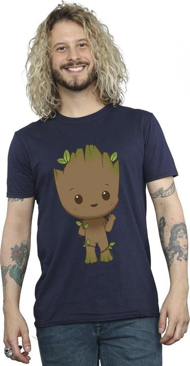 Produktbild I Am Groot Chibi Wave Pose TShirt (3XL)