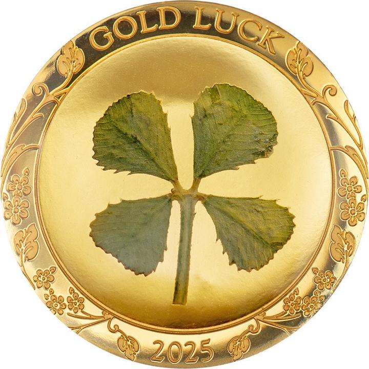 CIT Coin Invest Gold Kleeblatt 1 g Palau - 2025 (999.90, 2025)