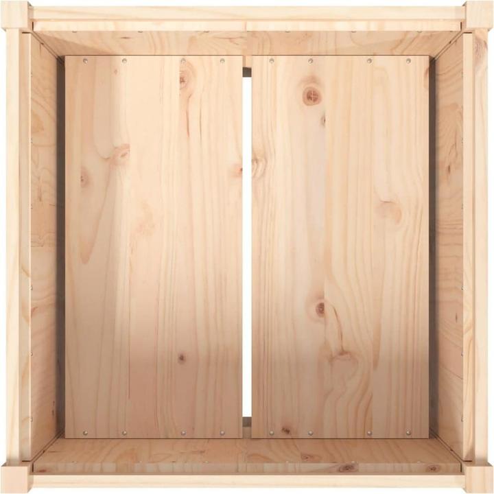 Produktbild VidaXL Pflanzkübel 70x70x70 cm Massivholz Kiefer,Material