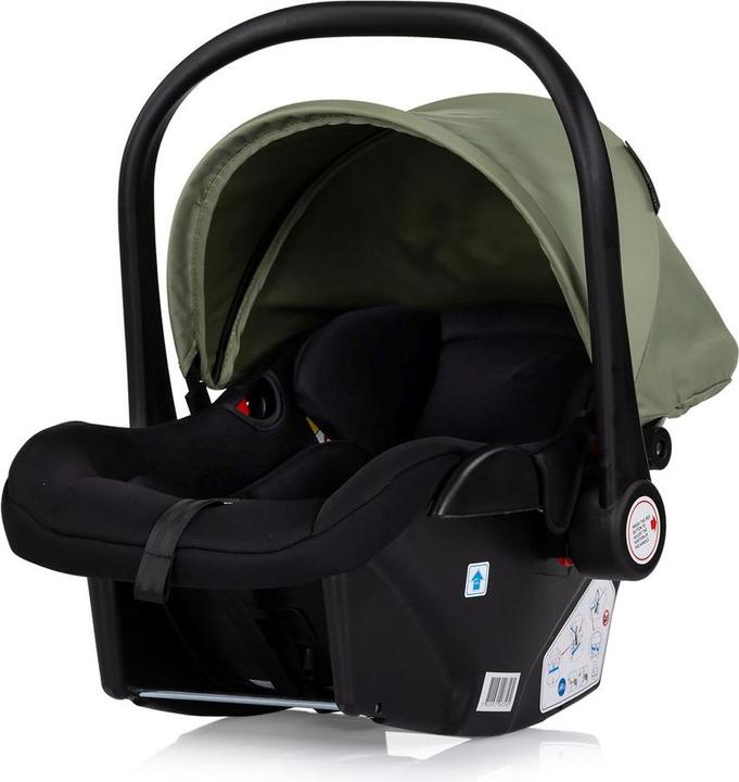 Actual product image Chipolino Set Babyschale Isofix Basis (Baby car seat, ECE R129/i-Size Standard)