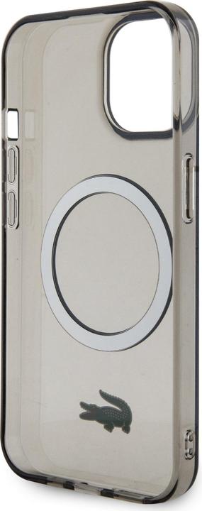 Actual product image Lacoste LCHMP15MULOK iPhone 15 Plus 6.7" czarny/black hardcase Transparent MagSafe (Apple iPhone 15 Plus, Apple iPhone 14 Plus)