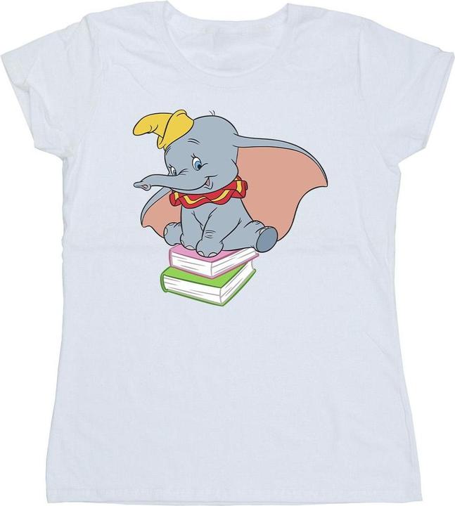 Disney Dumbo Sitting On Books TShirt (L)