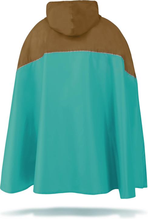 Actual product image Normani Unisex Rain Poncho Waterproof Cherrapunji (XXL, 3XL)