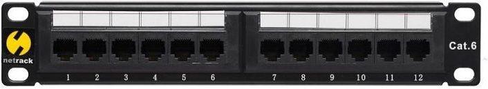 Produktbild Netrack Patch Panel 10" 12-porty 104-16