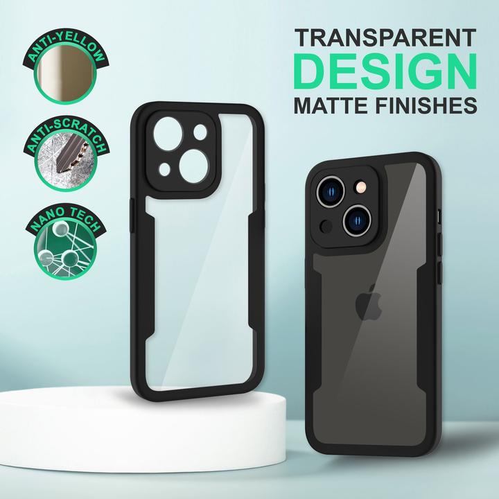 Produktbild Nalia Klare 360 Grad Hybrid Hülle (Apple iPhone 14 Plus)
