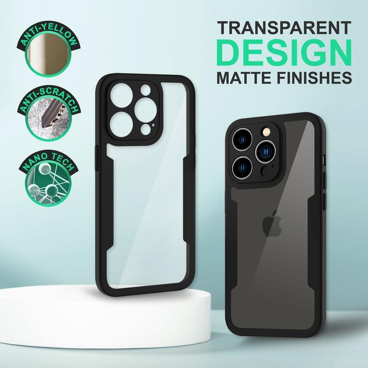 Immagine prodotto Nalia Busta ibrida trasparente a 360 gradi (Apple iPhone 14 Pro Max)
