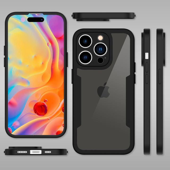 Immagine prodotto Nalia Busta ibrida trasparente a 360 gradi (Apple iPhone 14 Pro Max)
