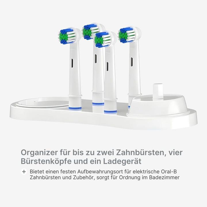 Actual product image Hermex Brush holder Organiser electric toothbrush Oral-B (Toothbrush holder)