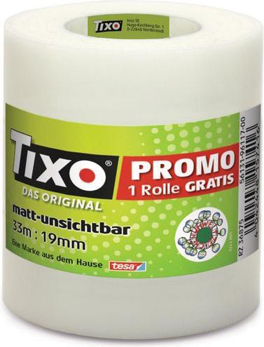 TIXO 56131-00000-00 Nastro adesivo opaco invisibile (19 mm)