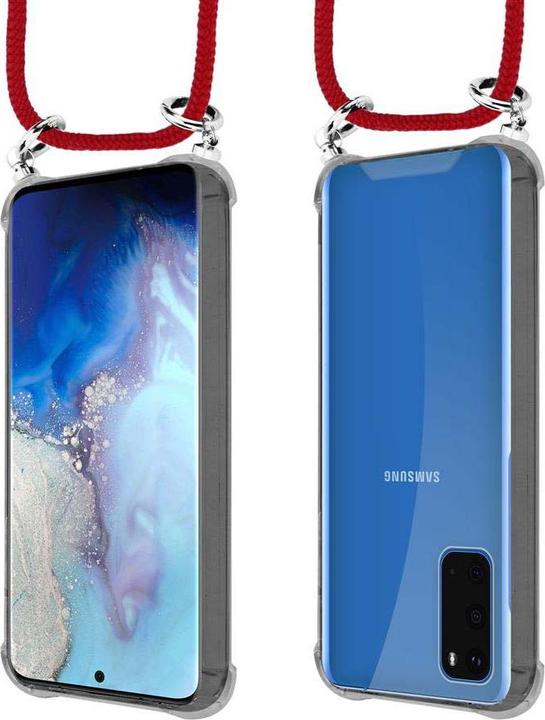 Produktbild Cadorabo TPU Handy Kette SILBER Cover