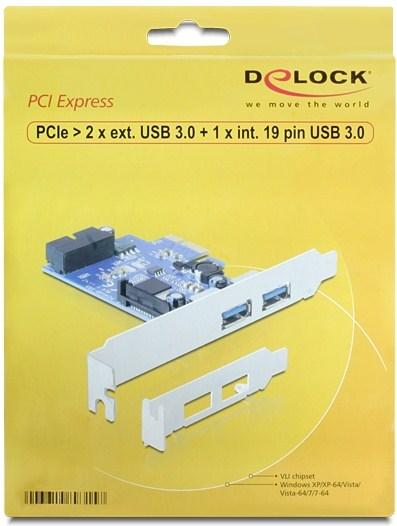 Produktbild Delock 89315 PCI Express 2x USB 3.0 LP