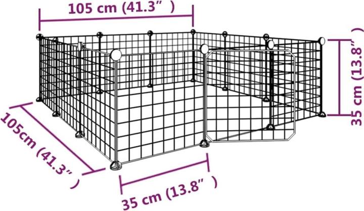 Actual product image VidaXL Saunderson