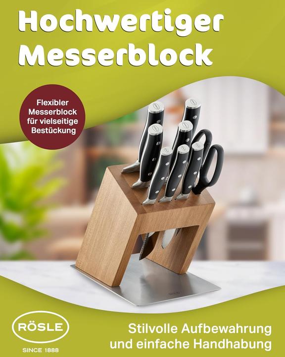 Image du produit Rösle Bloc de couteaux