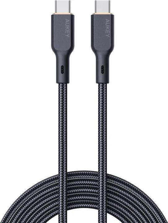 Produktbild Aukey USB-C Cable, 100W, 1m - Black (1 m, 100 W)