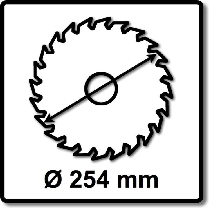 Image du produit Bosch Professional Zubehör Lame de scie circulaire Expert pour le bois, 254 x 2,1/1,6 x 30, 60 dents