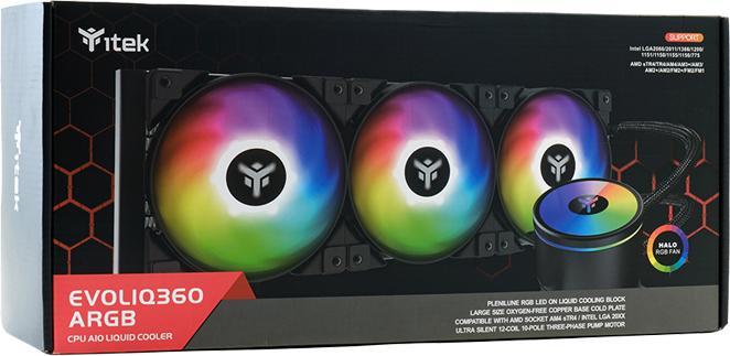 Image du produit Itek Kit Watercooling compatible Evoliq 360 ARGB (Noir)