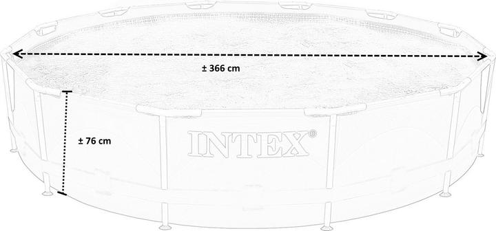 Immagine prodotto Intex Metal Frame (Ø 366 x 76 cm)