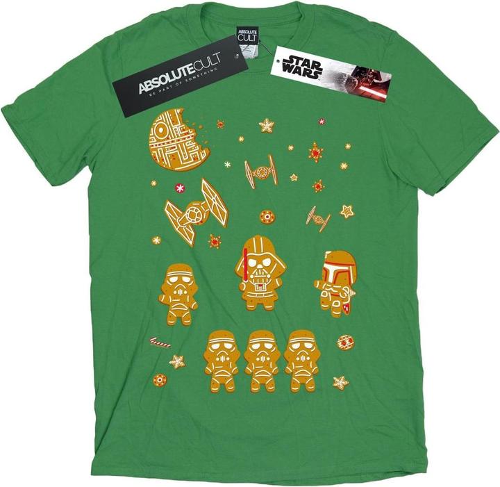 Immagine prodotto Star Wars Gingerbread Empire Maglietta Uomo (L)