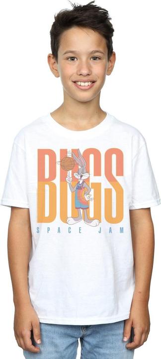 Immagine prodotto Space Jam Bugs Bunny Basketball Spin Maglietta Ragazzi (116)